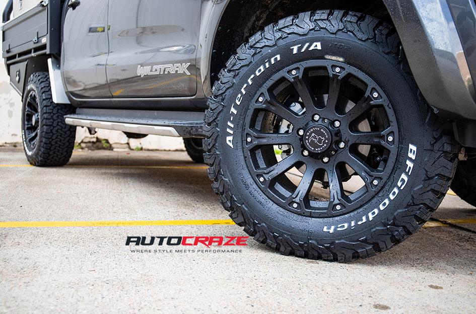 FORD RANGER SIDEWINDER MATTE BLACK